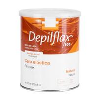 DEPILFLAX depiliacinis vaškas natūralus 800 ml, plėvelės