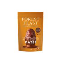 Forest Feast datulės pieniniame šokolade su sūdyta karamele, 140 g