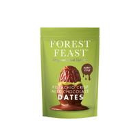 Forest Feast datulės pieniniame šokolade su traškiomis pistacijomis, 120 g