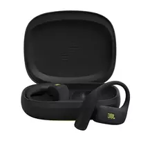 JBL Endurance Zone wireless open headphones, black and lime