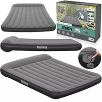 Bestway 2-person QUEEN Tritech self-inflating velvet mattress 203x152cm 671BS