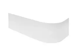 Vonios panelė Besco Avita, 150 cm x 100 cm x 52 cm, balta, OAV-150-NS