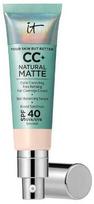 CC veido kremas IT Cosmetics Natural Matte, SPF 40, fair porcelaine, 32 ml