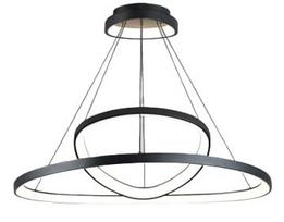 Šviestuvas kabinamas Domoletti KOTILA MD914009, LED, 3000 - 6500 °K, 0 x 45 W, juoda sp.