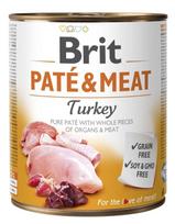 Šlapias šunų maistas Brit Paté & Meat DLZRITKMP0050, kalakutiena, 0.8 kg
