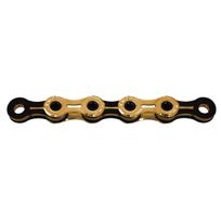 KMC X11SL Ti-N Waxed grandinė | 11 pavarų | Gold - Black, 118