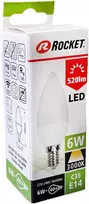 Rocket 6W E14 520lm 3000K A+ LED lemputė, 1 vnt.