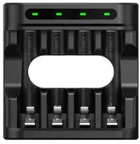 Xtar 4 x Ni-MH ir 1,5V Li-ion AA/AAA akumuliatorių kroviklis L4