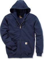 Carhartt užsegamas džemperis su gobtuvu – tamsiai mėlynas