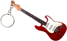 Indominiguitars Gitara formos raktų pakabukas „Have a Nice Day“ – Bryan Adams gerbėjams