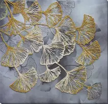 Abris Art Karoliukų siuvinėjimo rinkinys Ginkmedis (Ginkgo biloba), 32×31 cm