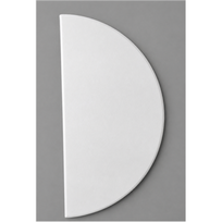 TunaBone | Half moon pizza stone, 190 mm for Kamado 23/24inch