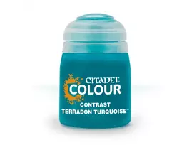 Citadel Colour Citadel Contrast Terradon Turquoise akriliniai dažai 18 ml miniatiūroms