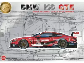 Nunu Beemax NuNu BMW M8 GTE 2020 Road Atlanta nugalėtojas 1/24 plastikinis surenkamas modelis