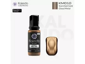 Kaleido ColorWorks Metal Colors akriliniai dažai Scorched Gold 20 ml