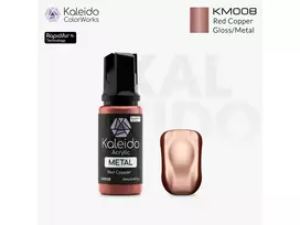 Kaleido ColorWorks akriliniai dažai – Raudonas varis (metalas), 20 ml, KM008