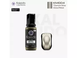 Kaleido ColorWorks akriliniai dažai Titanium Alloy, metalinė 20 ml