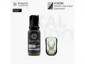 Kaleido ColorWorks Akriliniai dažai Metallic Oak Žalias Auto Colors 20 ml, K308