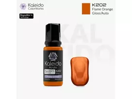Kaleido ColorWorks akriliniai dažai Flame Oranžinis Auto Colors 20 ml K202