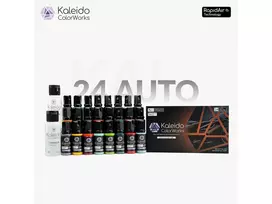 Kaleido ColorWorks RapidAir akriliniai dažai Auto Colors, 24 spalvos (48702)