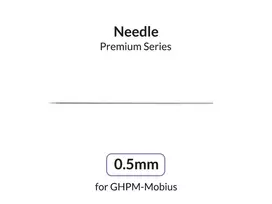 Gaahleri 0,5 mm aerografo adata Mobius (43042)