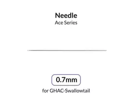 Gaahleri 0,7 mm aerografo adata Swallowtail (GHAC-Swallowtail)