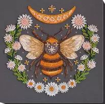 Abris Art Siuvinėjimo karoliukais rinkinys „Medus sapnas“ 20x20 cm