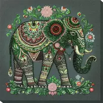 Abris Art karoliukų siuvinėjimo rinkinys „Majestic Wisdom“, 30x30