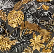 Abris Art „Auksiniai tropikai“ karoliukų siuvinėjimo rinkinys sienos dekorui
