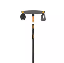 Fiskars OneClick lietvamzdžių valiklis + teleskopinis kotas L