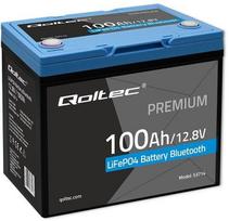 Qoltec LiFePO4 battery 12.8V 100Ah 1280Wh BMS | 53714 | 5901878537146