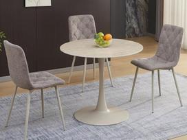 Apvalus stalas AMADEO 90 CERAMIC