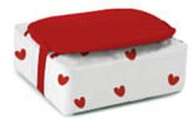 Kėdės paaukštinimas BabyToLove Easy Up, balta sp./raudona sp.