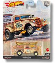 Žaislinis automobilis Mattel Hot Wheels Drag Strip 1933 Willys, 1:64, ruda sp.