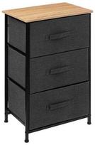 Pastatoma lentyna 5five Simply Smart Tissa, ruda sp./juoda sp., 73 cm x 45 cm x 30 cm