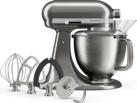KitchenAid Planetarinis maišytuvas Artisan Plus 4,7 l, sidabro pilkumo