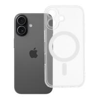 CLEAR MAG COVER dėklas telefonui su kameros apsauga, suderinamas su Magnetiniu IPHONE 17 permatomas