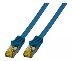EFB RJ45 jungtis, S/FTP, Cat.6A, LSZH, Cat.7, neapvilktas, 30,00 m, mėlyna