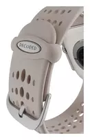 „Decoded Silicone Ares O Band“ – silikoninė apyrankė, skirta „Apple Watch“ 44/46/49 mm (molio spalvos)