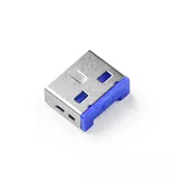 Smartkeeper UL03P2DB jungčių blokatorius Prievadų blokatorius USB A tipo Mėlyna Plastikas 100 vnt