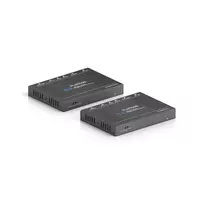 PureTools PT-HDBT-200 vaizdo ir garso signalų ilgintuvas AV siųstuvas ir imtuvas Juoda