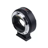 Adapteris - Viltrox EF L Automatinio Fokusavimo Objektyvo Montavimo Adapteris Canon EF/EF-S Objektyvams, Type C Atnaujinimo Prievadas, Juodas