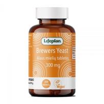 LIFEPLAN maisto papildas alaus mielės BREWER'S YEAST 300 mg, 300 tab.