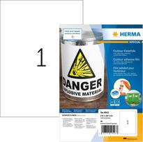 No Name HERMA 9543 self-adhesive label Rectangle White 40 pc(s)