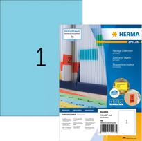 No Name HERMA Coloured Labels A4 210x297 mm blue paper matt 100 pcs.