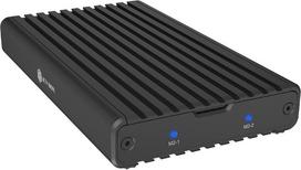 No Name ICY BOX IB-2817M-C32 SSD enclosure Black M.2