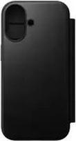 No Name NOMAD Modern Leather Folio - skórzane etui do iPhone 17 kompatybilne z MagSafe (black) [go]