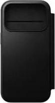 No Name NOMAD Modern Leather Folio - skórzane etui do iPhone 17 Pro kompatybilne z MagSafe (black) [go]