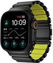 No Name NOMAD Stratos Band - tytanowa bransoleta do Apple Watch 49mm z FKM (black titanium, volt FKM)