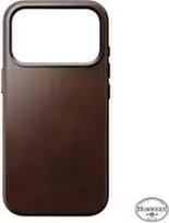 No Name NOMAD Traditional Leather Case - skórzane etui do iPhone 17 Pro kompatybilne z MagSafe, skóra Horween (rustic brown)